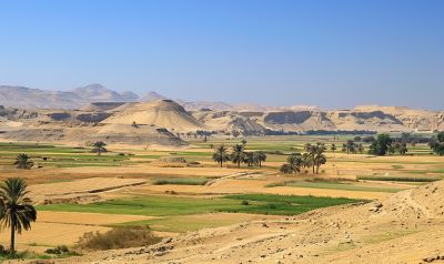 Landschaft in Ägypten bei einer Reise mit Sprachkenntnissen