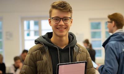 Student bei einem Brasilianisch Sprachkurs auf Niveau B1