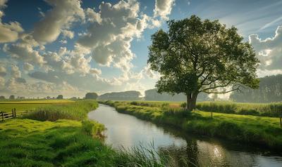 Landschaft in Holland