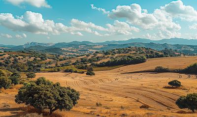 Landschaft in Spanien